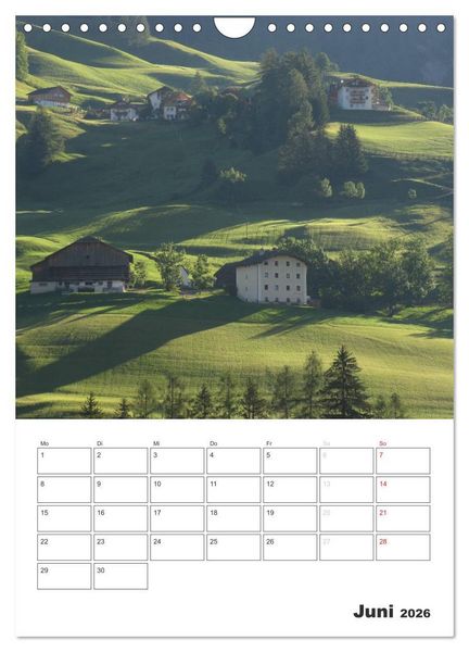 Produktbild: Alta Badia &ndash; Traumlandschaft f&uuml;r Bergsteiger und Wanderer (Wandkalender 2026 DIN A4 hoch), CALVENDO Monatskalender