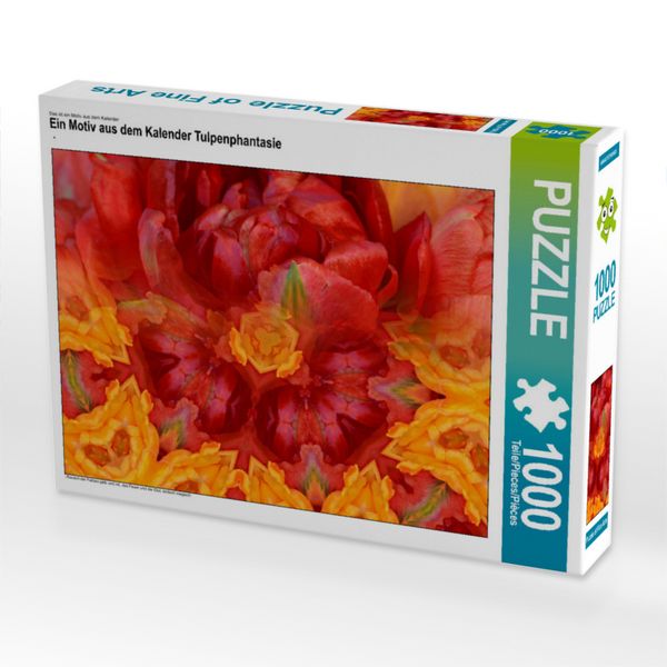 Produktbild: CALVENDO Puzzle Ein Motiv aus dem Kalender Tulpenphantasie | 1000 Teile Lege-Gr&ouml;&szlig;e 64x48cm Foto-Puzzle f&uuml;r gl&uuml;ckliche Stunden