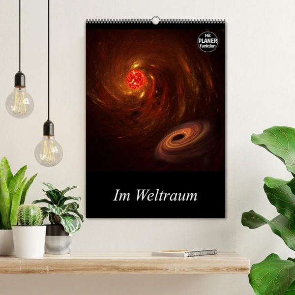 Produktbild: Im Weltraum (Wandkalender 2026 DIN A2 hoch), CALVENDO Monatskalender