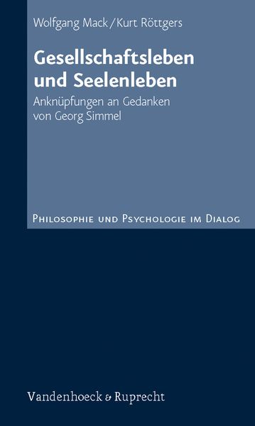 Produktbild: Gesellschaftsleben und Seelenleben