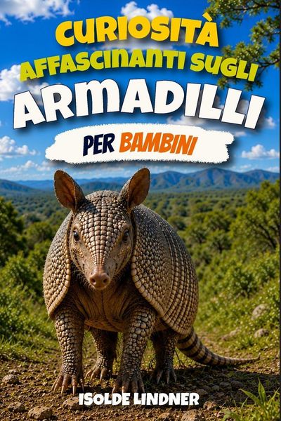 Produktbild: Curiosit&agrave; affascinanti sugli armadilli per bambini intelligenti