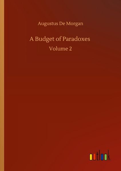 Produktbild: A Budget of Paradoxes