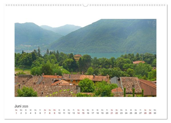 Produktbild: Valsolda. Malerische D&ouml;rfer am Luganer See (Wandkalender 2025 DIN A2 quer), CALVENDO Monatskalender