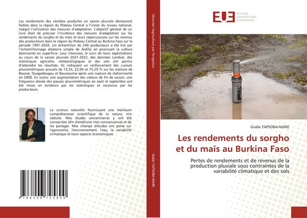 Produktbild: Les rendements du sorgho et du ma&iuml;s au Burkina Faso