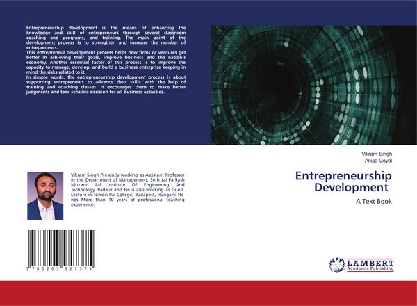 Produktbild: Entrepreneurship Development