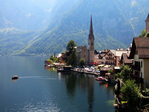 Produktbild: CALVENDO Puzzle Blick auf den Ortskern | 1000 Teile Lege-Gr&ouml;&szlig;e 64x48cm Foto-Puzzle f&uuml;r gl&uuml;ckliche Stunden