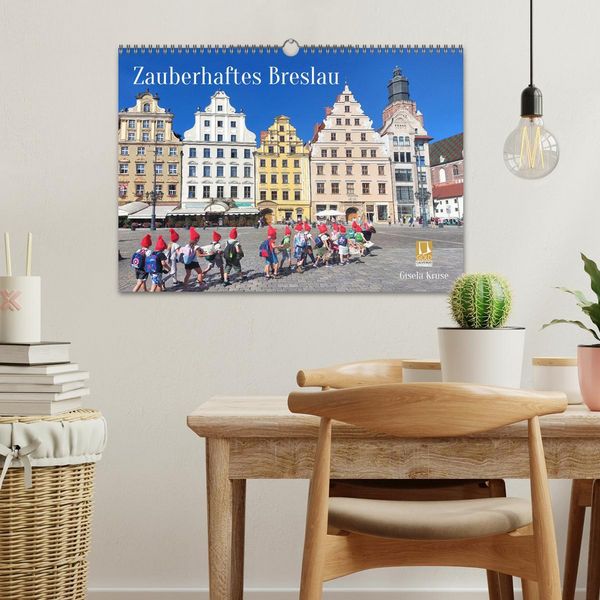 Produktbild: Zauberhaftes Breslau (Wandkalender 2026 DIN A3 quer), CALVENDO Monatskalender