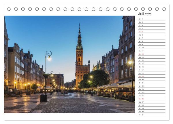 Produktbild: Polen &ndash; Zeit f&uuml;r Entdeckungen (Tischkalender 2026 DIN A5 quer), CALVENDO Monatskalender
