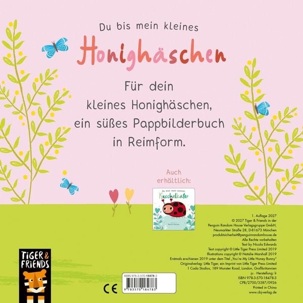 Produktbild: Du bist mein kleines Honigh&auml;schen