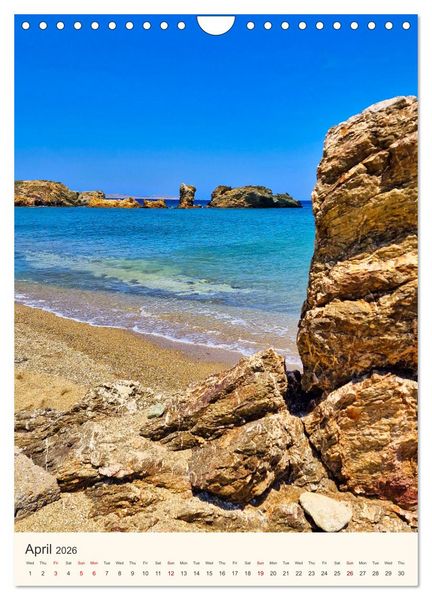 Produktbild: A feast for the eyes - Crete (Wall Calendar 2026 DIN A4 portrait), CALVENDO 12 Month Wall Calendar
