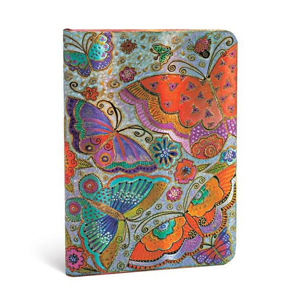 Produktbild: Hardcover Notizbuch Schmetterlinge, Midi, Liniert