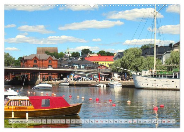 Produktbild: Helsinki und Umgebung - Eine Reise in den S&uuml;den Finnlands (Wandkalender 2026 DIN A2 quer), CALVENDO Monatskalender