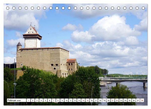 Produktbild: Traumland Estland - Erkundungen zwischen Saka und Narva (Tischkalender 2026 DIN A5 quer), CALVENDO Monatskalender