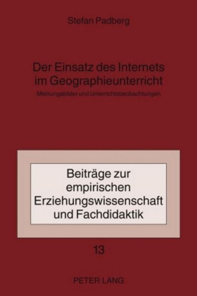Produktbild: Der Einsatz des Internets im Geographieunterricht