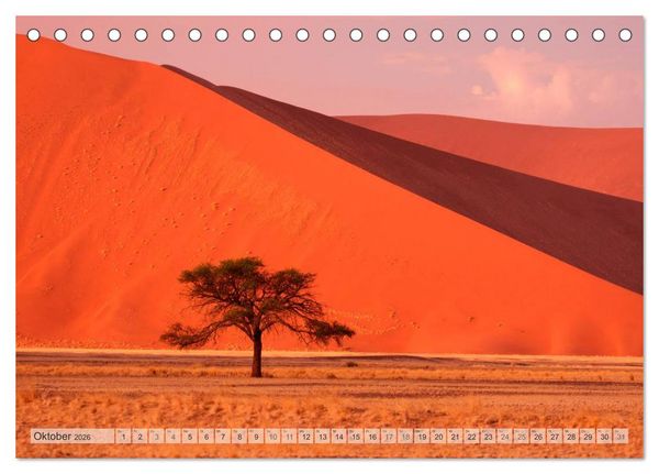 Produktbild: NAMIBIA Christian Heeb (Tischkalender 2026 DIN A5 quer), CALVENDO Monatskalender