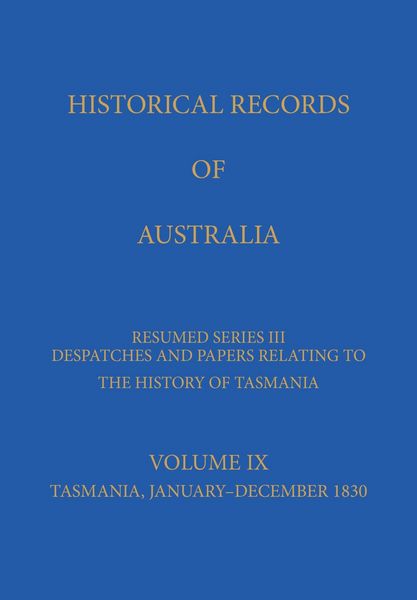 Produktbild: Historical Records of Australia