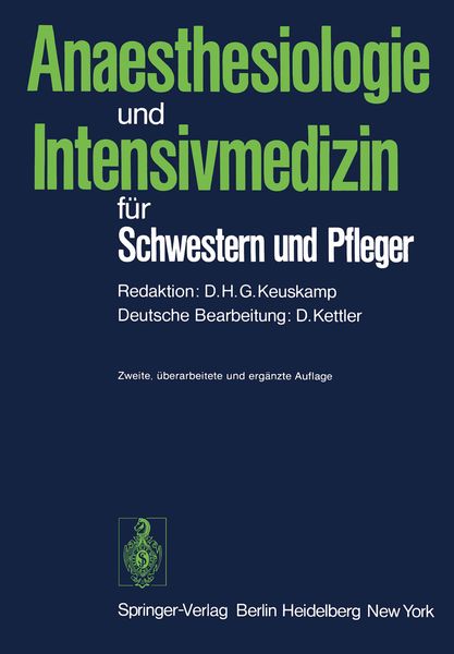 Produktbild: Anaesthesiologie und Intensivmedizin f&uuml;r Schwestern und Pfleger
