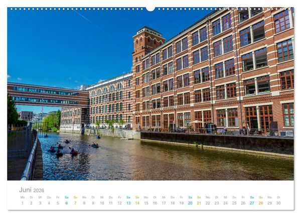 Produktbild: Leipzig - Spaziergang durch Epochen (hochwertiger Premium Wandkalender 2026 DIN A2 quer), Kunstdruck in Hochglanz
