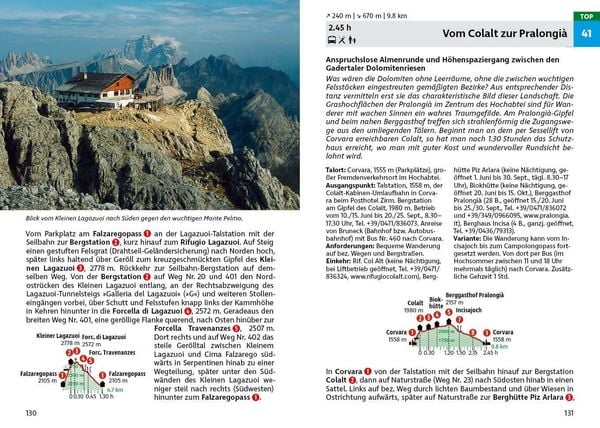 Produktbild: ROTHER Wanderf&uuml;hrer Dolomiten &ndash; Gadertal: 55 Touren im Val Badia und in den Naturparks Puez-Geisler und Fanes-Sennes-Prags.