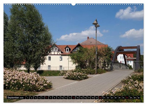 Produktbild: Musik- und Bergstadt Sondershausen/Th&uuml;ringen (hochwertiger Premium Wandkalender 2026 DIN A2 quer), Kunstdruck in Hochglanz