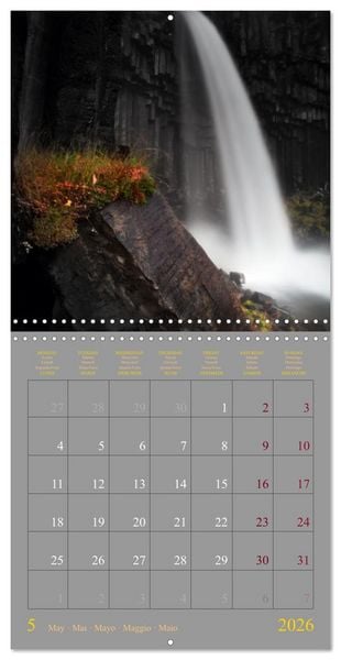 Produktbild: Iceland - the land of ice and fire (Wall Calendar 2026 12 &times; 12 Inch) CALVENDO 12 Month Wall Calendar