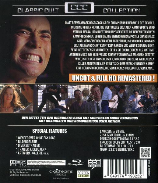 Produktbild: Kickboxer 5 - The Redemption (Uncut)