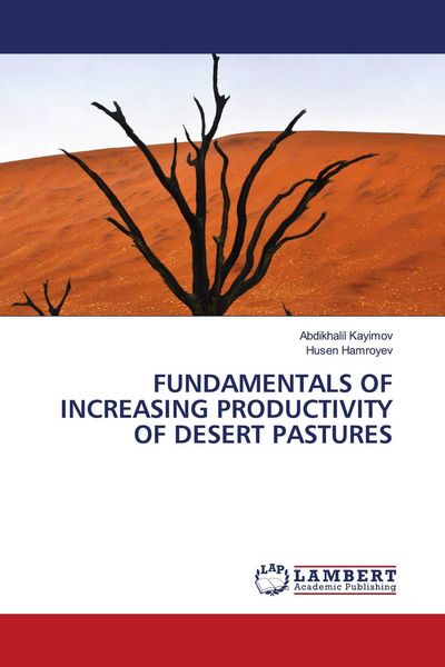 Produktbild: Fundamentals Of Increasing Productivity Of Desert Pastures