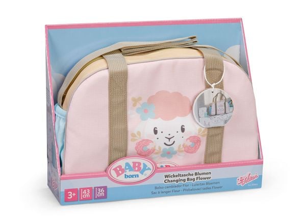 Produktbild: BABY born Wickeltasche Blumen