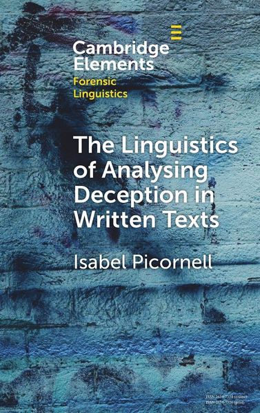 Produktbild: The Linguistics of Analysing Deception in Written Texts