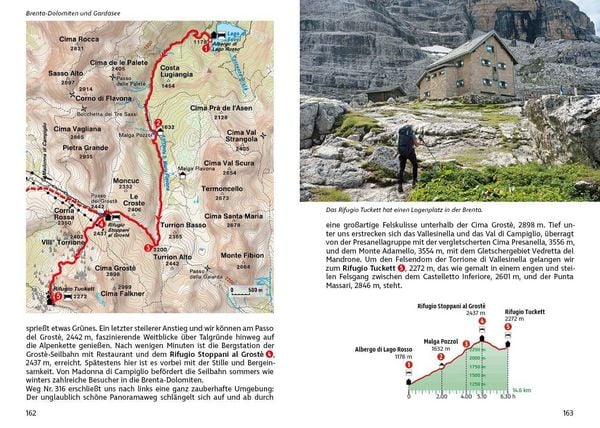 Produktbild: ROTHER Wanderf&uuml;hrer Alpen&uuml;berquerung Bodensee &ndash; Gardasee