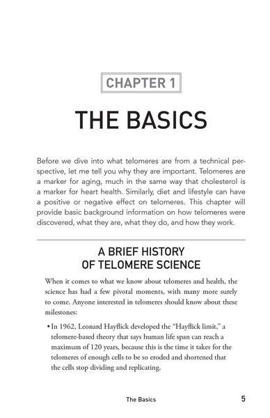 Produktbild: Telomere Diet and Cookbook