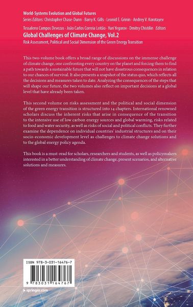 Produktbild: Global Challenges of Climate Change, Vol.2
