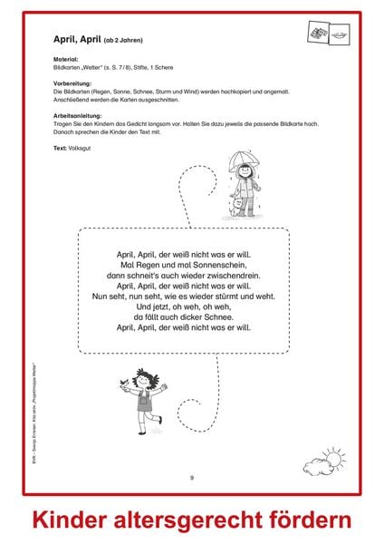 Produktbild: Kita aktiv Projektmappe Wetter