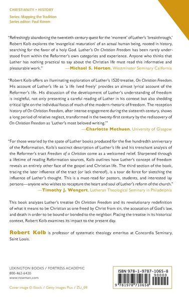 Produktbild: Luther's Treatise On Christian Freedom and Its Legacy
