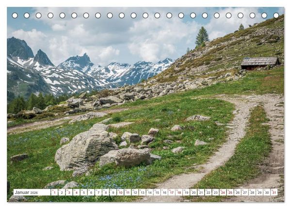 Produktbild: Das Clar&eacute;e-Tal - die wondersch&ouml;ne Begegnung mit der Natur (Tischkalender 2026 DIN A5 quer), CALVENDO Monatskalender