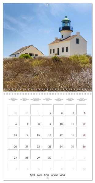 Produktbild: SAN DIEGO Coastal city with flair (Wall Calendar 2026 12 &times; 12 Inch) CALVENDO 12 Month Wall Calendar