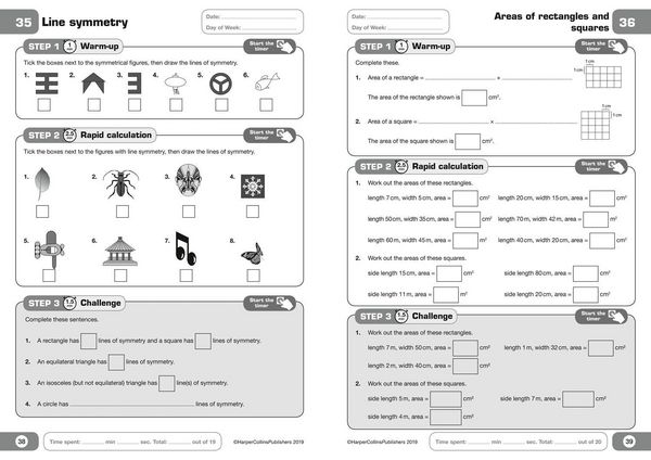 Produktbild: Letts 5-Minute Maths Mastery Age 8-9