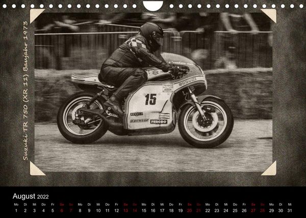 Produktbild: Klassik Motorsport Action (Wandkalender 2022 DIN A4 quer)