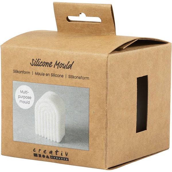 Produktbild: Creativ Company Silikonform, Bogen, H 8 cm, D 4 cm, B 5,5 cm, 155 g, 1 Stk