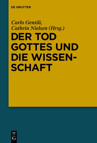 Produktbild: Der Tod Gottes und die Wissenschaft