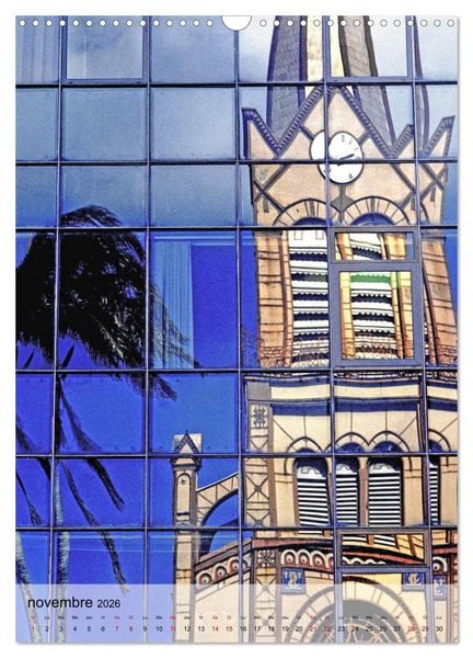 Produktbild: Cit&eacute;s de France (Calendrier mural 2026 DIN A3 horizontal), CALVENDO calendrier mensuel