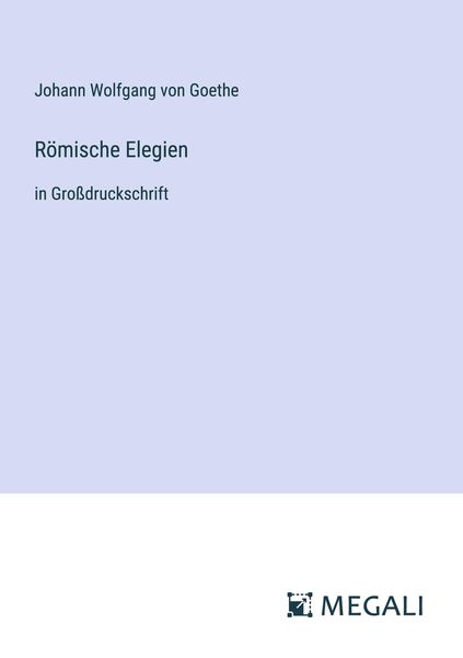Produktbild: R&ouml;mische Elegien