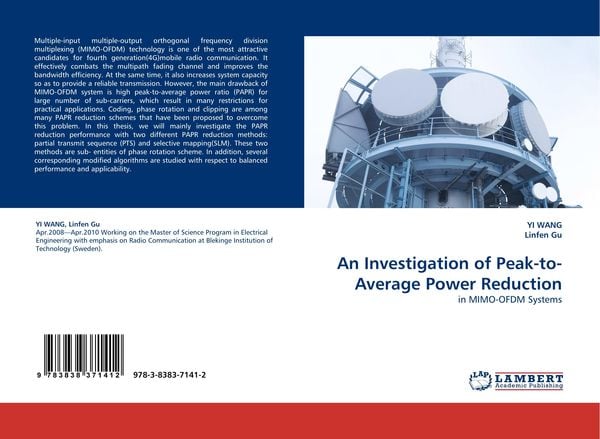 Produktbild: An Investigation of Peak-to-Average Power Reduction