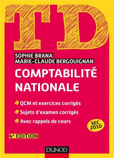Produktbild: Td comptabilite nationale 4e ed.
