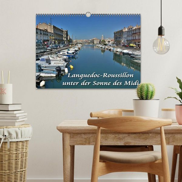 Produktbild: Languedoc-Roussillon - unter der Sonne des Midi (Wandkalender 2026 DIN A3 quer), CALVENDO Monatskalender