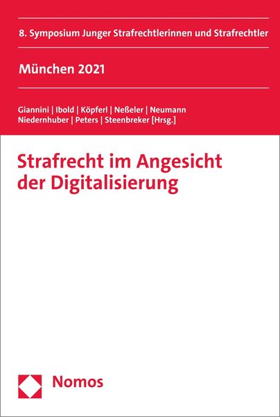 Produktbild: Strafrecht im Angesicht der Digitalisierung