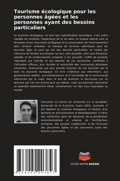 Produktbild: Tourisme &eacute;cologique pour les personnes &acirc;g&eacute;es et les personnes ayant des besoins particuliers