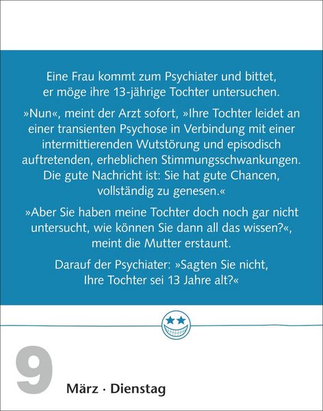 Produktbild: Beste Witze Tagesabrei&szlig;kalender 2027