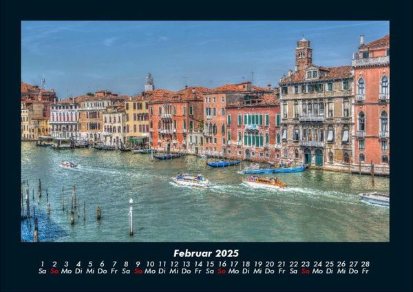 Produktbild: Venedig 2025 Fotokalender DIN A4