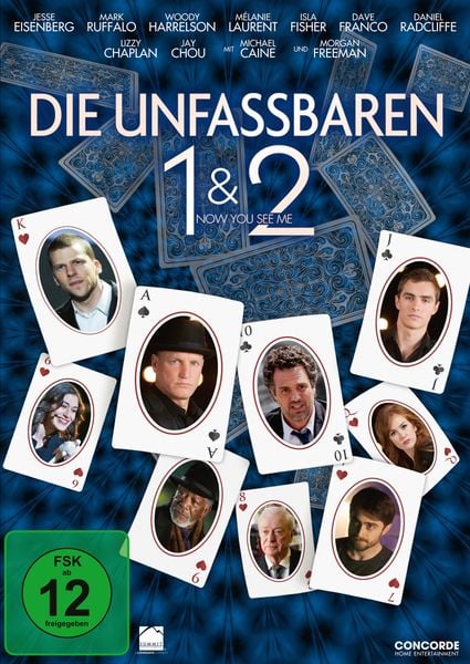 Die Unfassbaren - Now you see me 1&2 [2 DVDs]